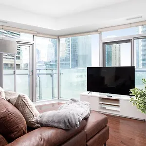  Appartement Downtown Mins From Scotiabank Arena, Tiff, Cn Tower, Union, Mtcc Canada